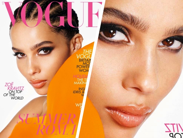 UK Vogue July 2019 : Zoe Kravitz by Steven Meisel