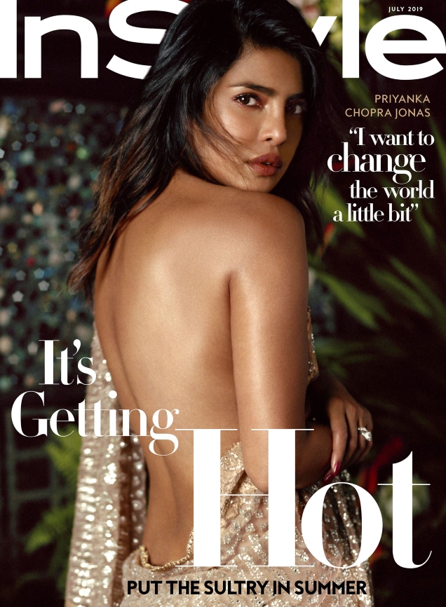 US InStyle July 2019 : Priyanka Chopra by Robbie Fimmano