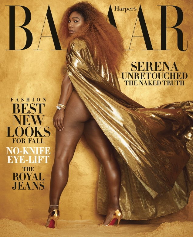 US Harper's Bazaar August 2019 : Serena Williams by Alexi Lubomirski