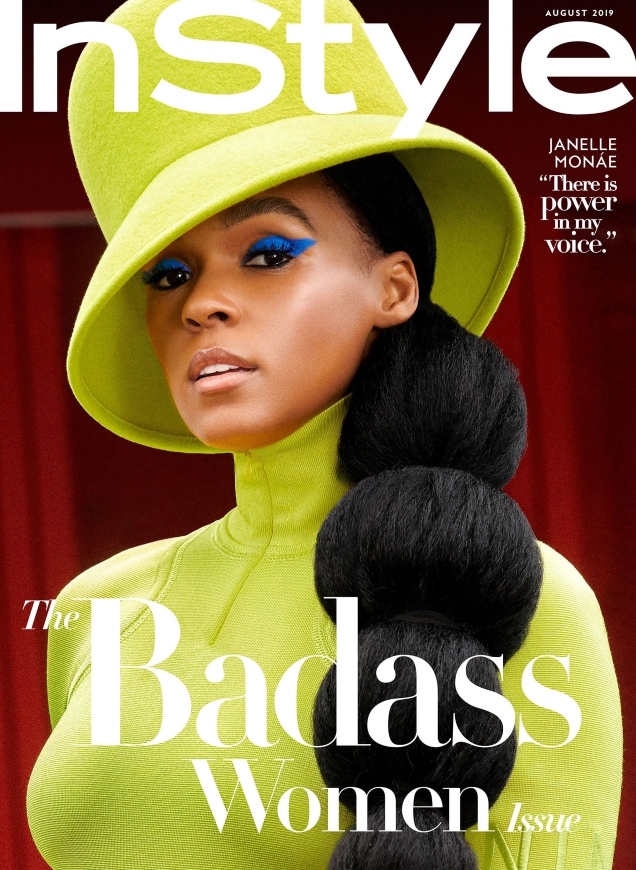 US InStyle August 2019 : Janelle Monae by Pamela Hanson