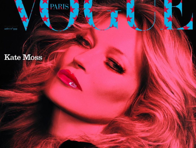 Vogue Paris August 2019 : Kate Moss by Inez van Lamsweerde & Vinoodh Matadin