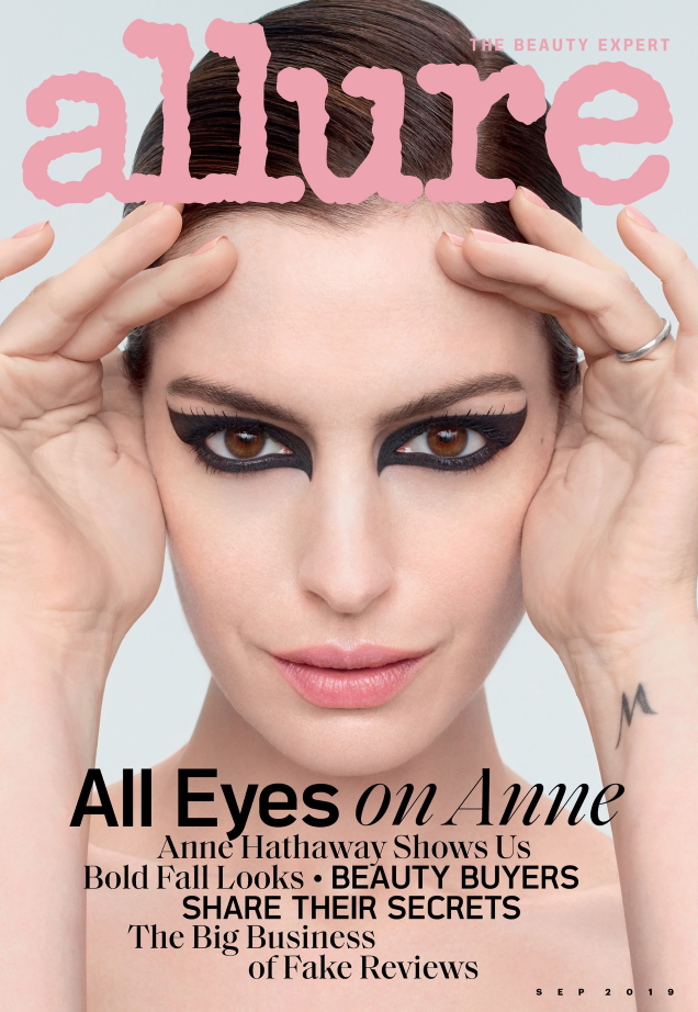 Allure September 2019 : Anne Hathaway by Solve Sundsbo