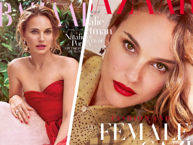 UK Harper’s Bazaar September 2019 : Natalie Portman by Pamela Hanson