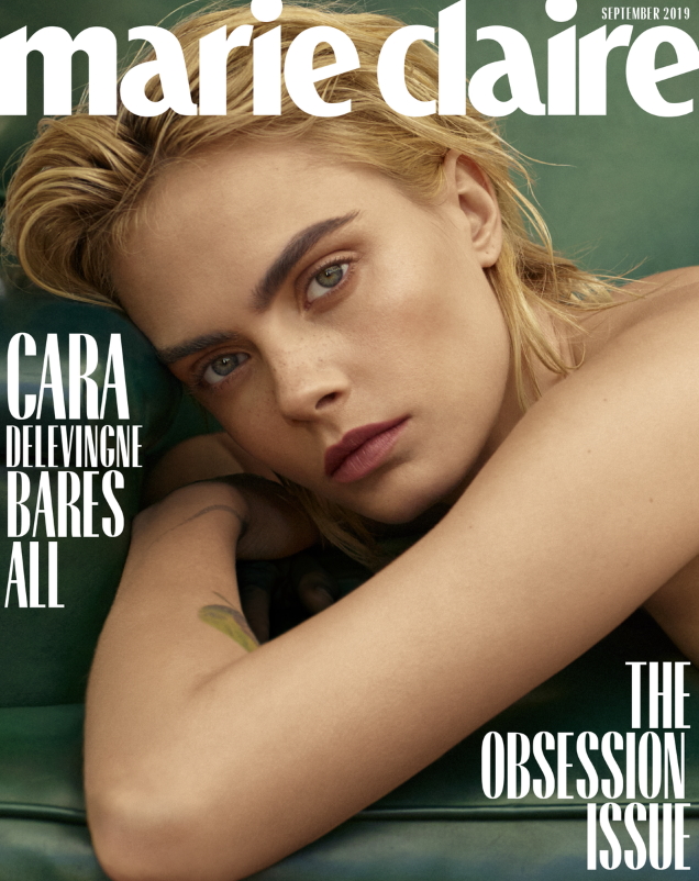 US Marie Claire September 2019 : Cara Delevingne by Thomas Whiteside