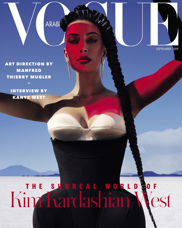 Vogue Arabia September 2019 : Kim Kardashian West by Txema Yeste