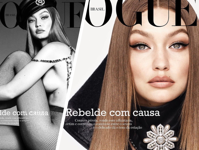 Vogue Brazil September 2019 : Gigi Hadid by Luigi & Iango