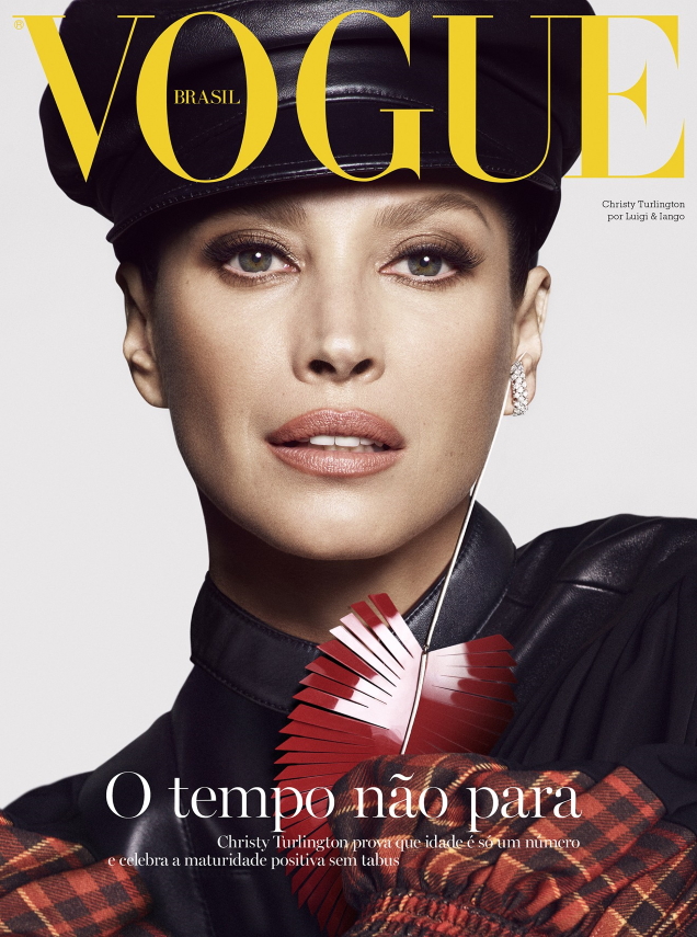 Vogue Brazil October 2019 : Christy Turlington by Luigi & Iango