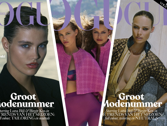 Vogue Netherlands September 2019 : Luna Bijl & Birgit Kos by Carlijn Jacobs