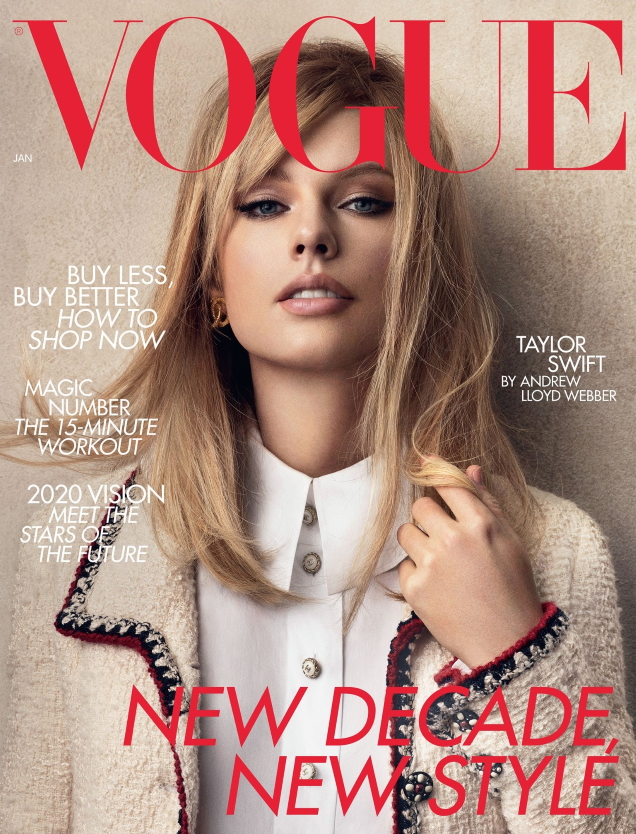 UK Vogue January 2020 : Taylor Swift by Craig McDean