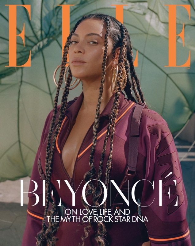 US Elle January 2020 : Beyoncé by Melina Matsoukas