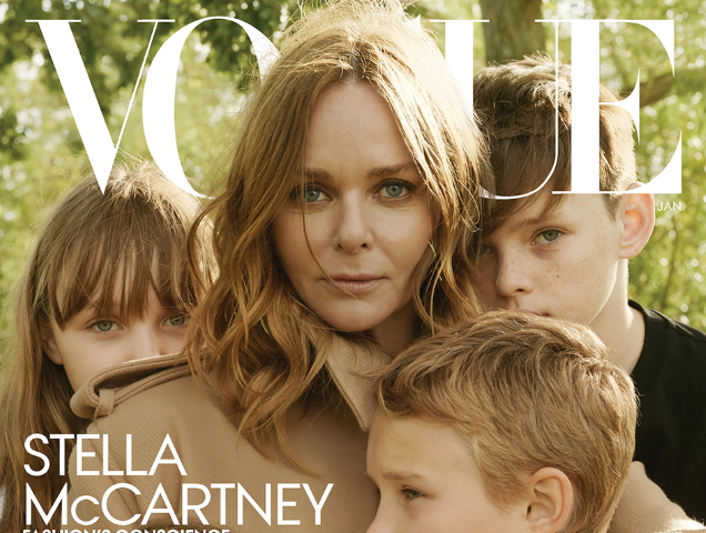 US Vogue January 2020 : Stella McCartney & Family by Annie Leibovitz