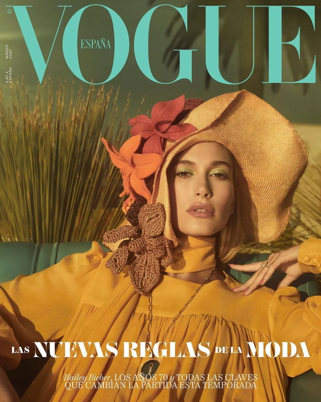 Vogue España March 2020 : Hailey Bieber by Emma Summerton