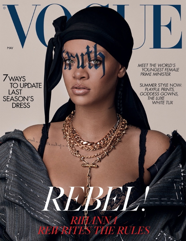 UK Vogue May 2020 : Rihanna by Steven Klein