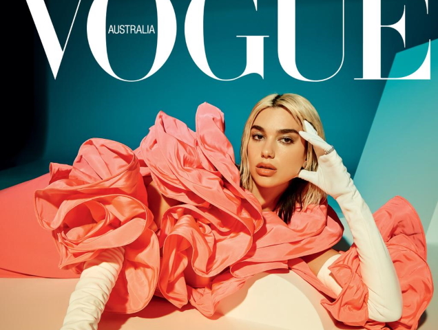 Vogue Australia April 2020 : Dua Lipa by Charlie Dennington