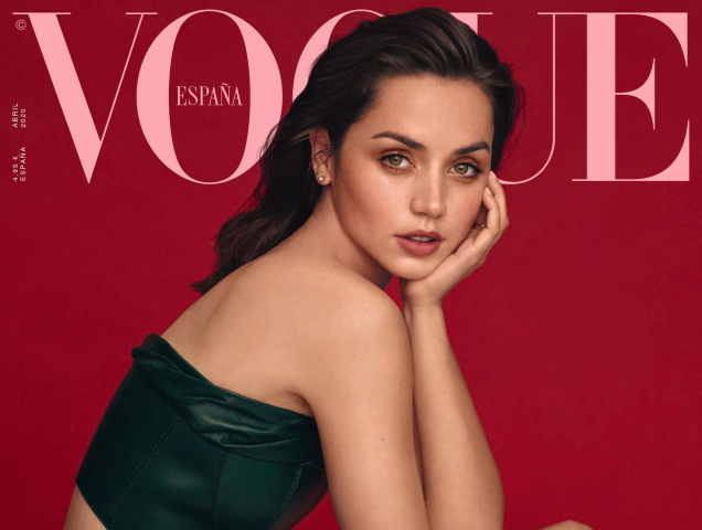 Vogue España April 2020 : Ana de Armas by Thomas Whiteside