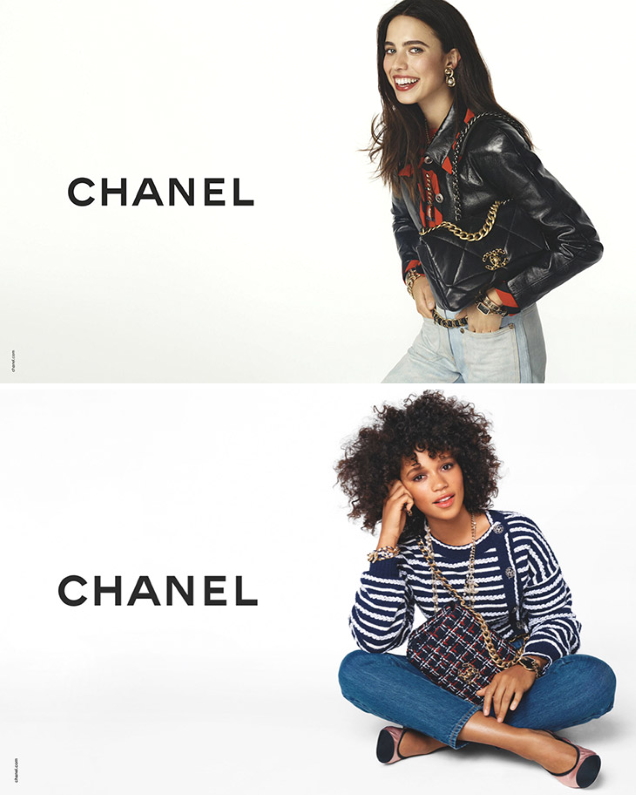 Chanel Handbags S/S 2020 : Marine Vacth, Margaret Qualley & Taylor Russell by Steven Meisel