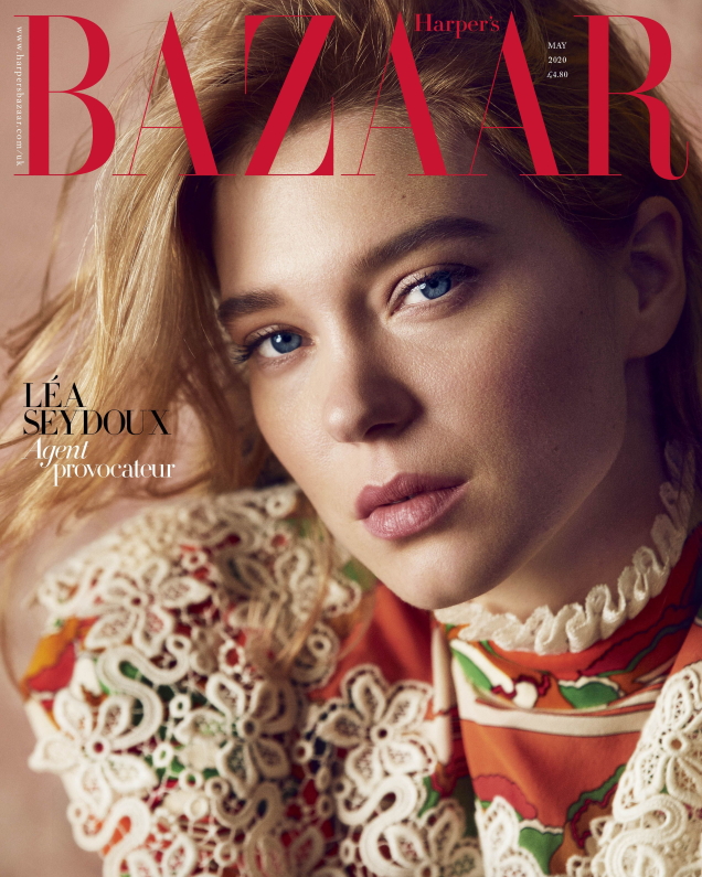 UK Harper’s Bazaar May 2020 : Léa Seydoux by Alexi Lubomirski