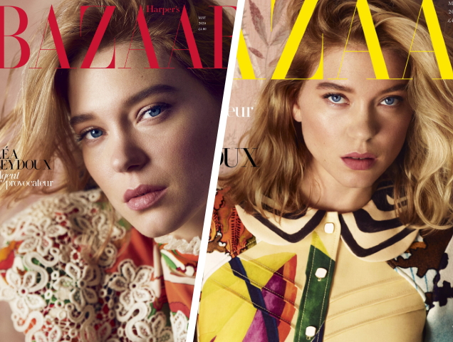 UK Harper’s Bazaar May 2020 : Léa Seydoux by Alexi Lubomirski