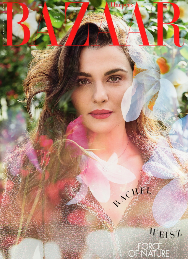 UK Harper's Bazaar June 2020 : Rachel Weisz by Pamela Hanson