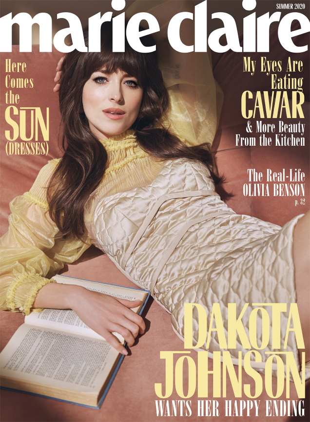 US Marie Claire Summer 2020 : Dakota Johnson by Steven Pan