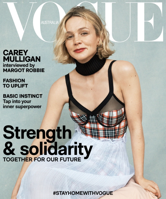 Vogue Australia May 2020 : Carey Mulligan by Josh Olins