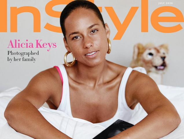 US InStyle July 2020 : Alicia Keys by Egypt & Genesis