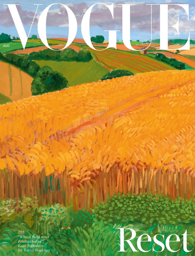 UK Vogue August 2020 : British Landscapes by Fourteen Different Subjects