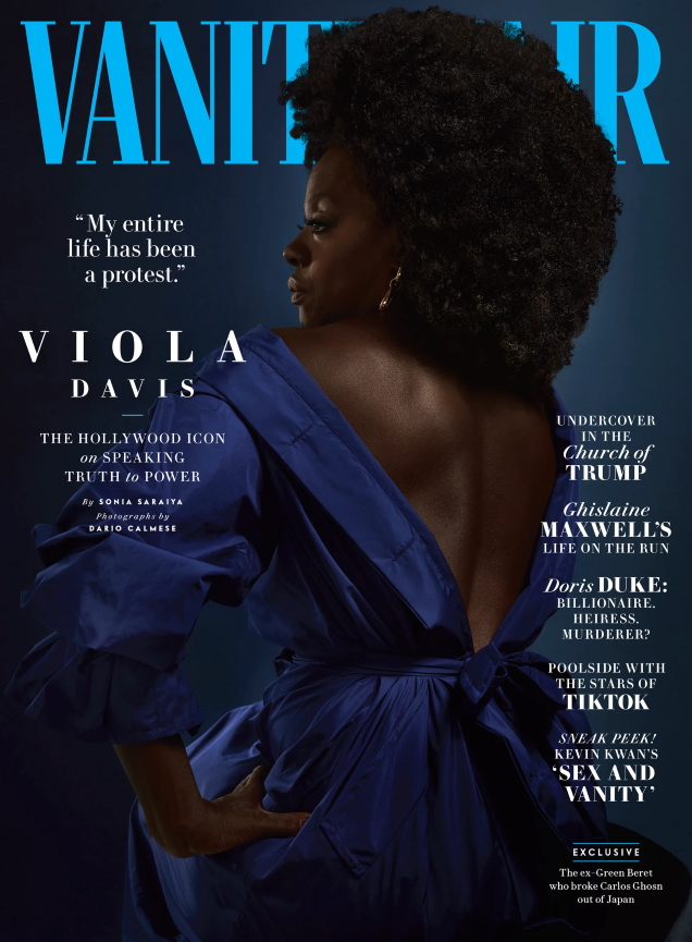 Vanity Fair July/August 2020 : Viola Davis by Dario Calmese