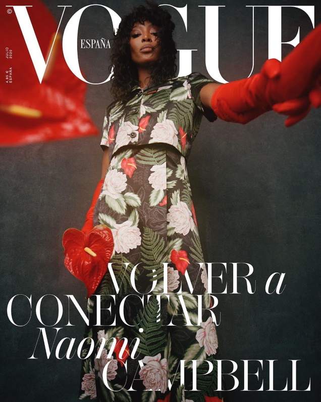 Vogue España July 2020 : Naomi Campbell by Nadine Ijewere