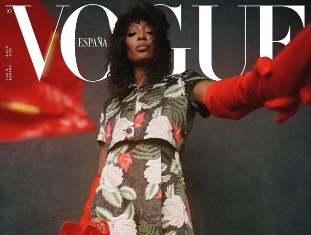 Vogue España July 2020 : Naomi Campbell by Nadine Ijewere