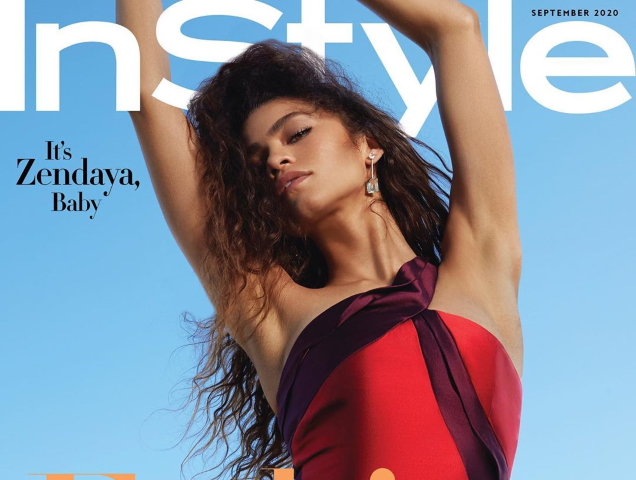 US InStyle September 2020 : Zendaya by AB+DM