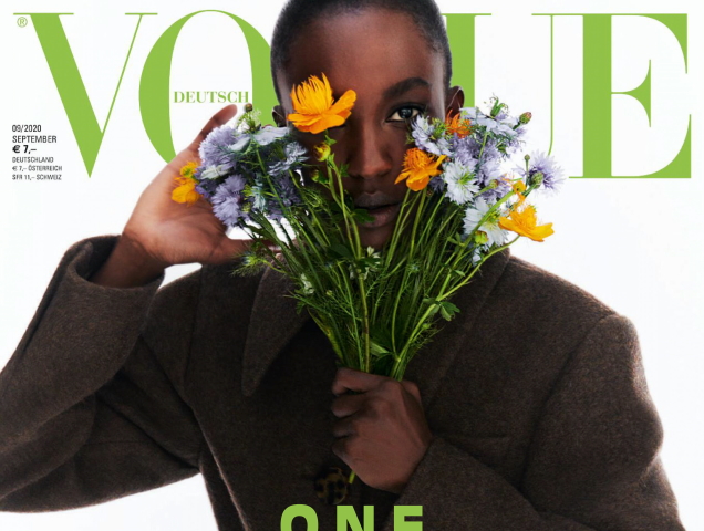 Vogue Germany September 2020 : Nicole Atieno by Stefan Heinrichs