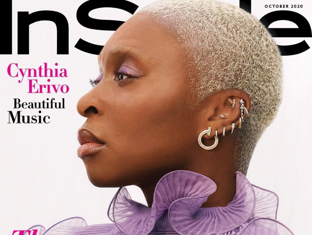 US InStyle October 2020 : Cynthia Erivo by Joshua Kissi