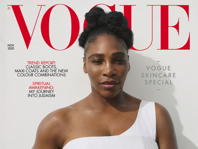 UK Vogue November 2020 : Serena Williams by Zoe Ghertner