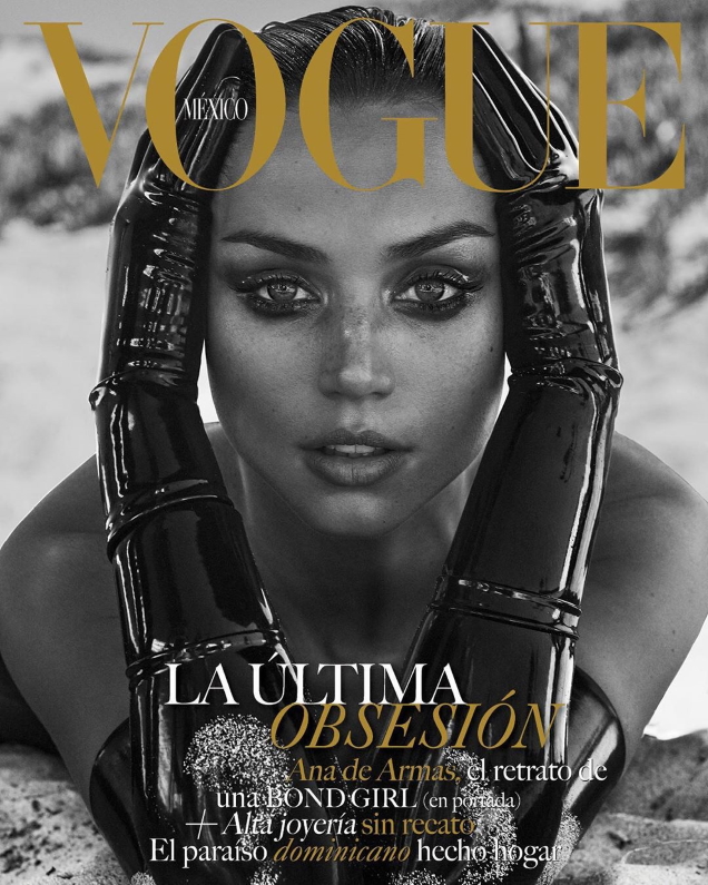 Vogue Mexico & Latin America October 2020 : Ana de Armas by Alique