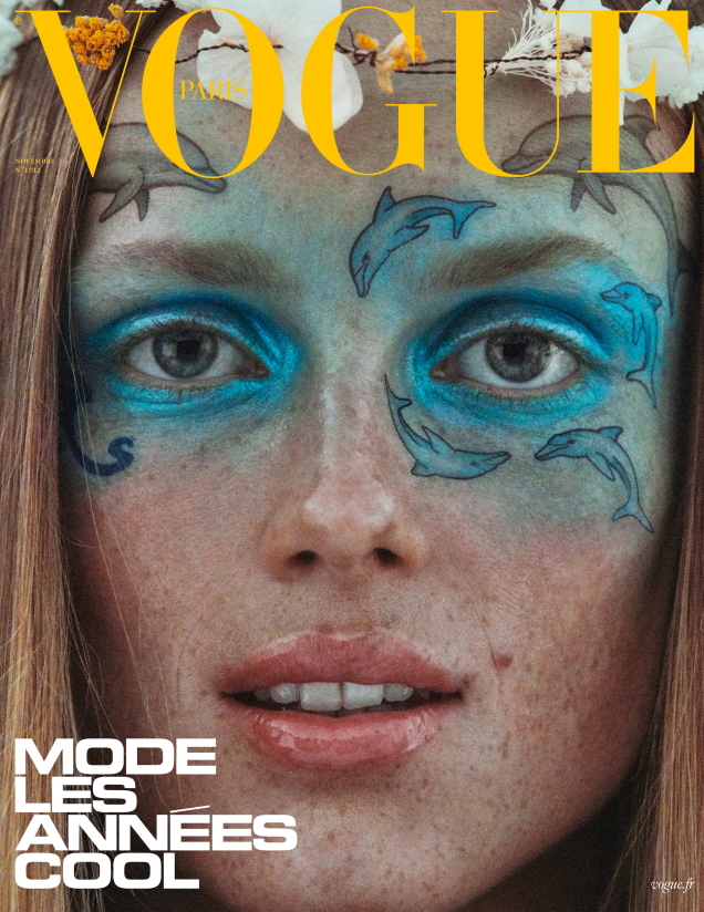 Vogue Paris November 2020 : Rianne van Rompaey by Mikael Jansson