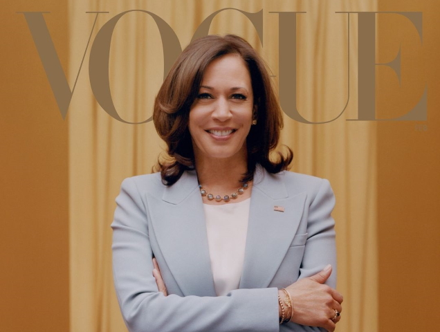 US Vogue February 2021 : Kamala Harris by Tyler Mitchell