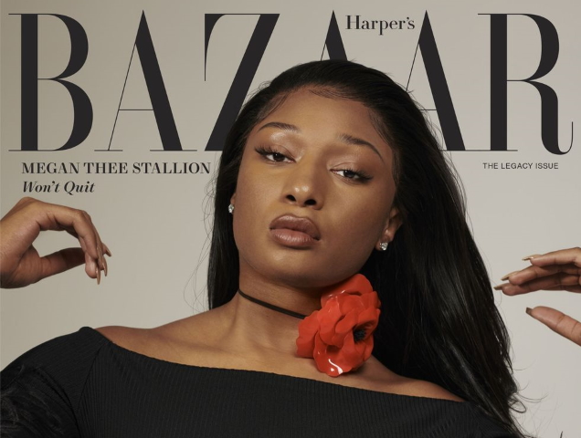 US Harper's Bazaar March 2021 : Megan Thee Stallion by Collier Schorr