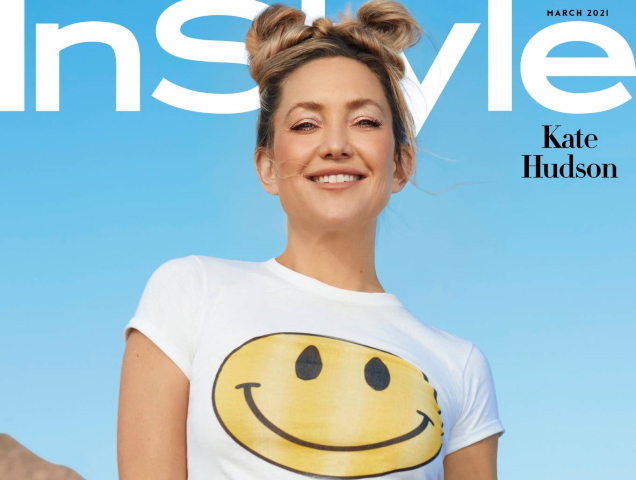 US InStyle March 2021 : Kate Hudson by AB+DM