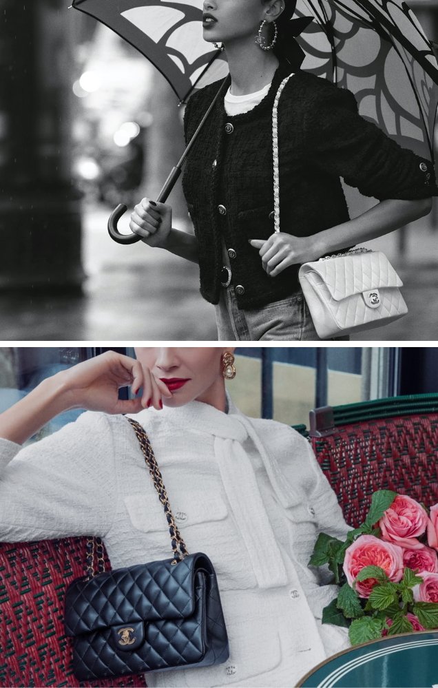 Chanel Handbags 2021 by Inez van Lamsweerde & Vinoodh Matadin