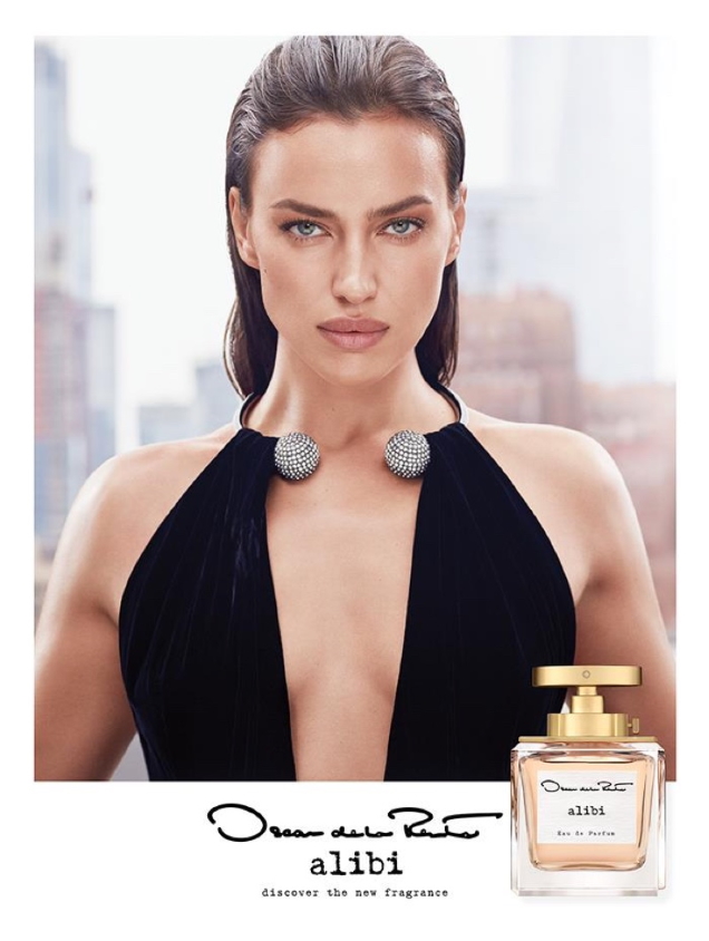 Oscar de la Renta ‘Alibi’ Fragrance 2021 : Irina Shayk by Luigi & Iango