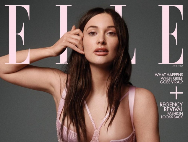 US Elle June/July 2021 : Kacey Musgraves by Cass Bird