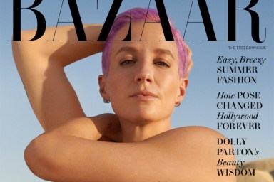 US Harper’s Bazaar June/July 2021 : Megan Rapinoe by Ryan McGinley