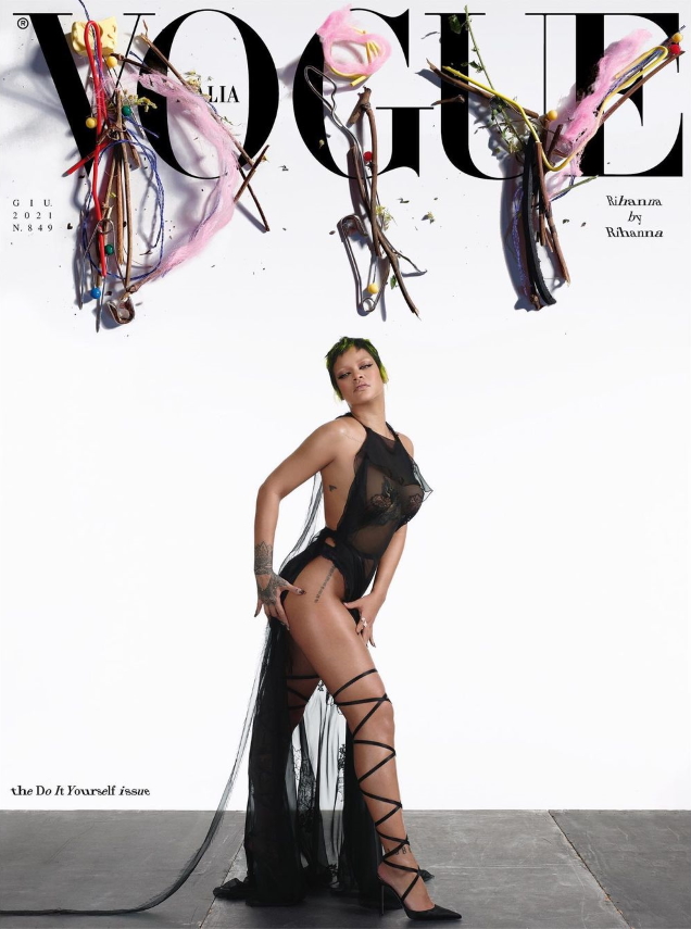 Vogue Italia June 2021 : Rihanna by Rihanna