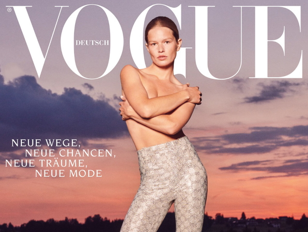 Vogue Germany September 2021 : Anna Ewers by Julia Noni