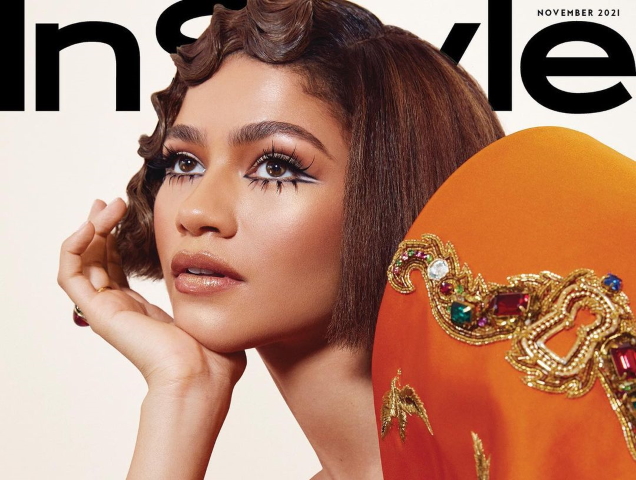 US InStyle November 2021 : Zendaya by AB+DM