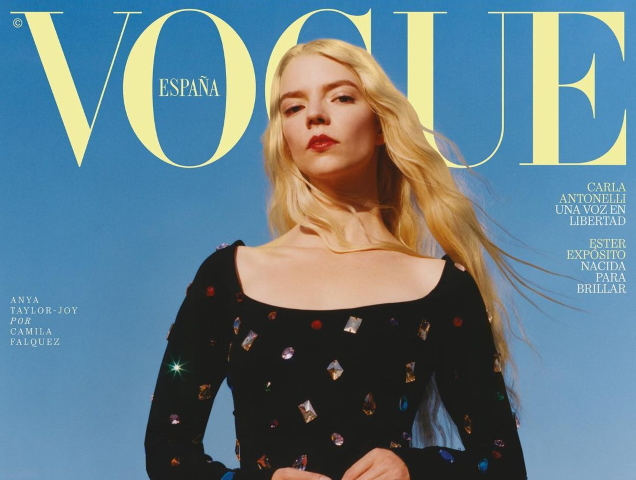 Vogue España October 2021 : Anya Taylor-Joy by Camila Falquez