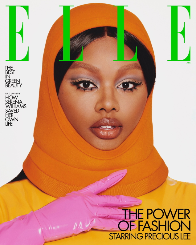 US Elle April 2022 : Precious Lee by Adrienne Raquel