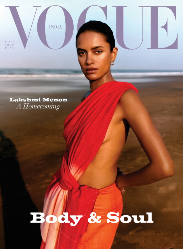 Vogue India March 2022 : Lakshmi Menon by Ashish Shah