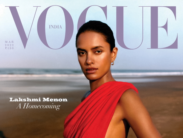 Vogue India March 2022 : Lakshmi Menon by Ashish Shah